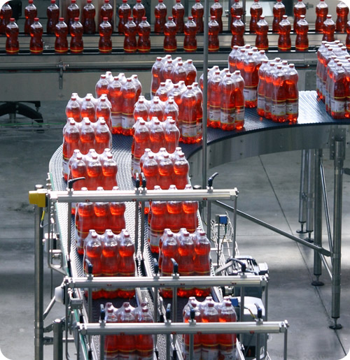 Sidel factory assembly line
